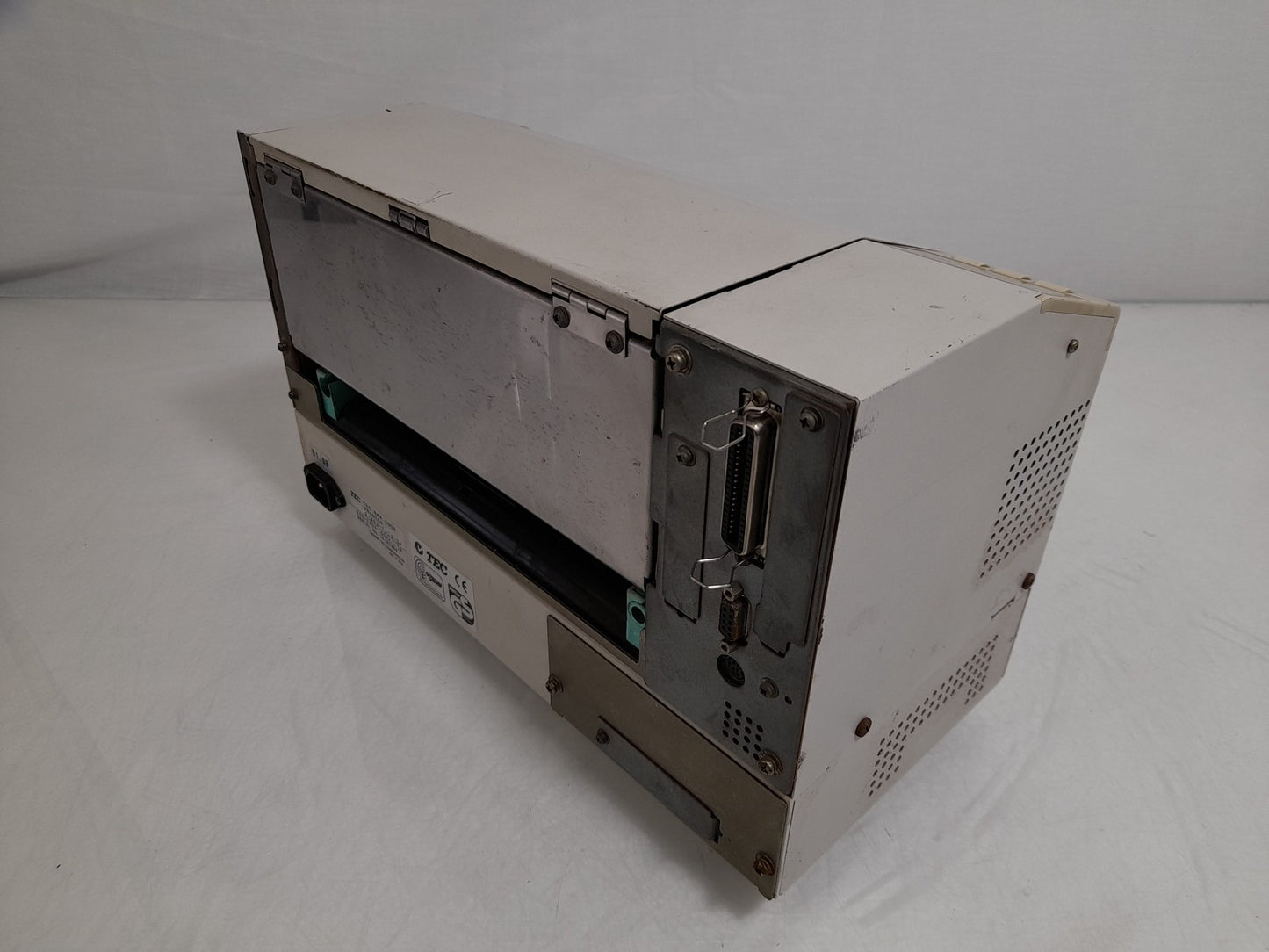 TEC B-852-TS12-QP Wide Industrial Label Printer - Missing Leaver Cover