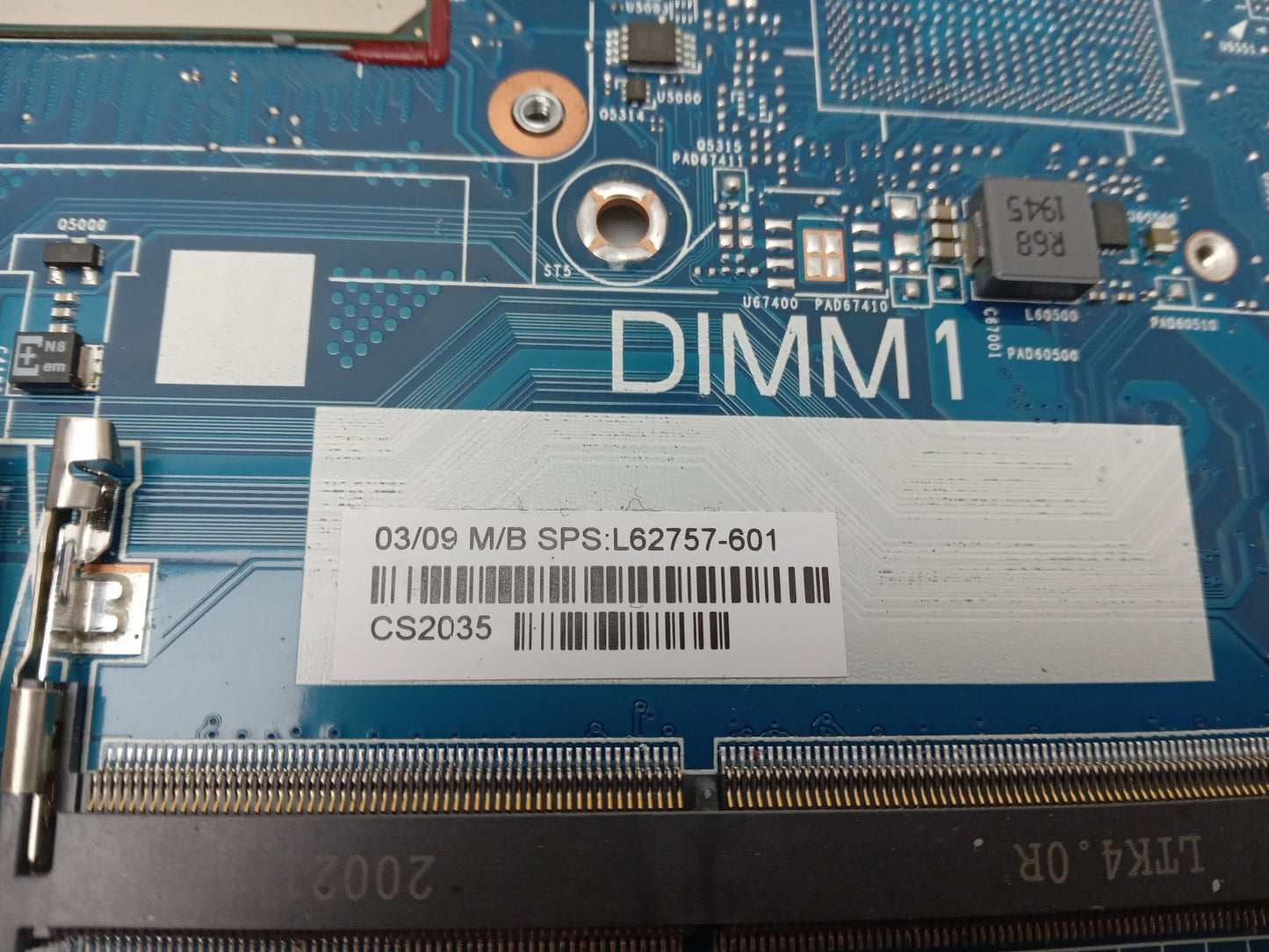 HP EliteBook 840 G6 DDR4 Laptop Motherboard with i5-8265U 1.60 GHz L62757-601