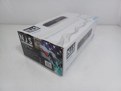 NJS NJA240 Stereo 2x 120W RMS 2U Rackmount Power Amplifier