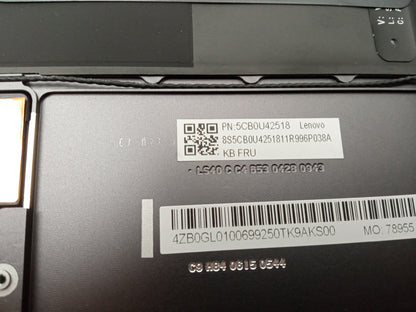 Lenovo Yoga 81Q7 14" Laptop Keyboard Touchpad Palmrest Assembly 5CB0U42518
