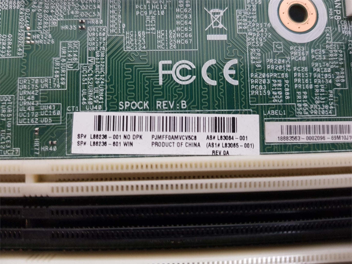 HP ProDesk 405 G4 Socket AM4 DDR4 Motherboard L83064-001 L86236-001