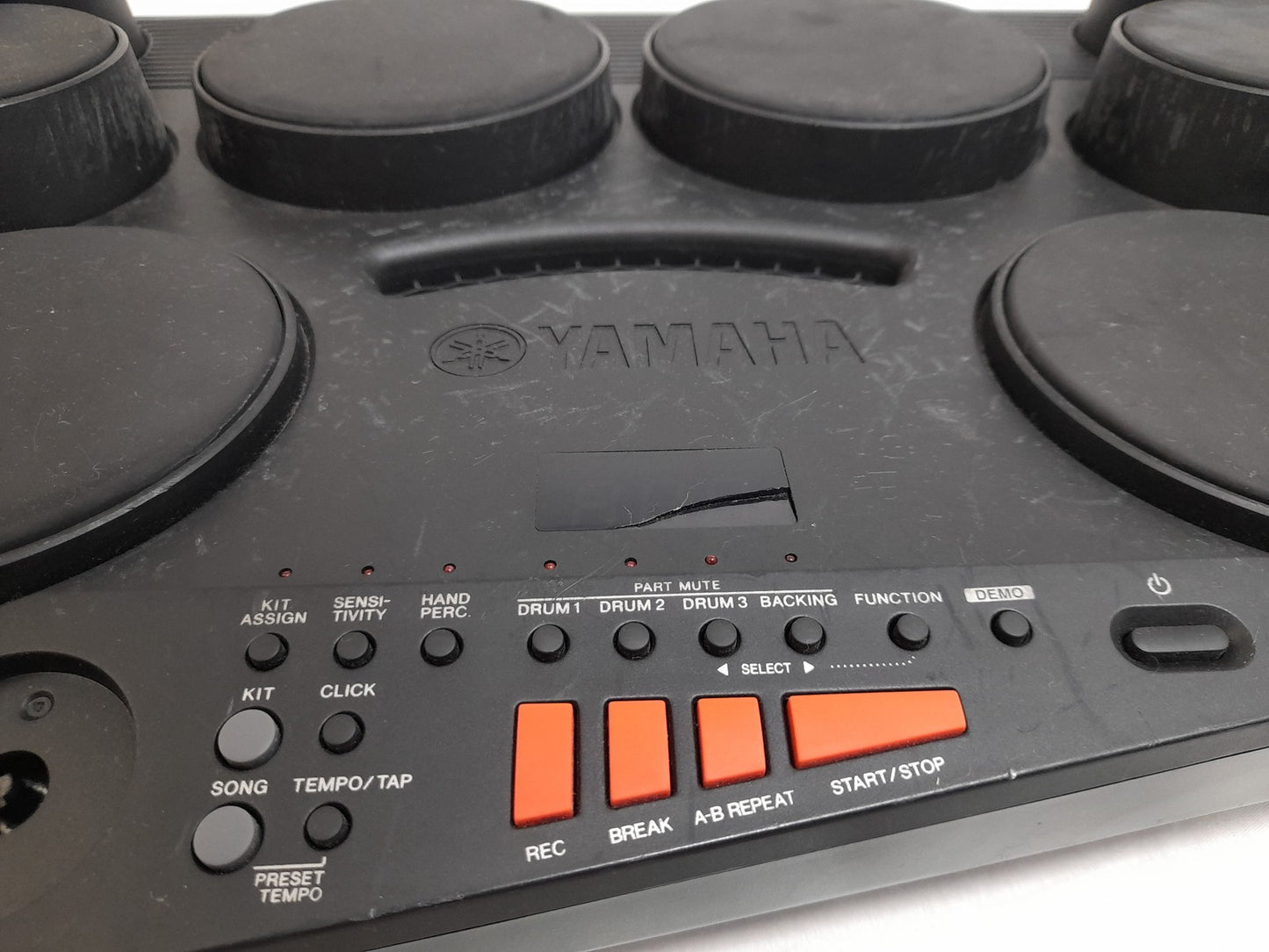 Yamaha DD-75 Electronic Drumset - Missing Dials / Cracked Display - No PSU