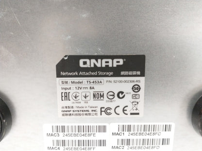 QNAP TS-453A 4-Bay Network Attached Storage NAS - Spares Or Repair - No Boot