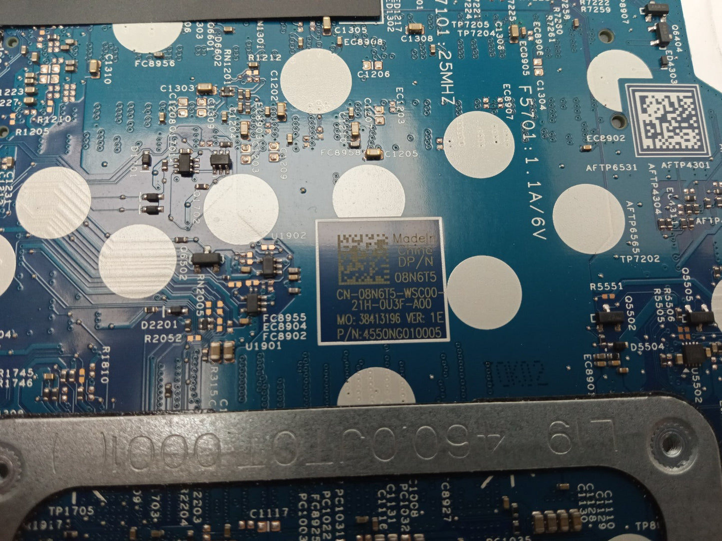 Dell Latitude 3520 Laptop Motherboard i7-1165G7 2.80 GHz CPU DDR4 08N6T5 8N6T5