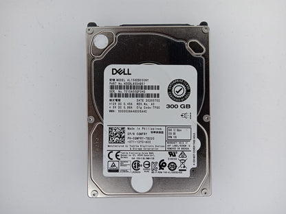 Dell 0GWFRY GWFRY AL15SEB030NY 300GB 2.5in SFF 128MB 10000RPM SAS Hard Drive HDD