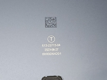 Apple MacBook Air A2941 15 Laptop Bottom Chassis Panel Lid Midnight 613-25715-04