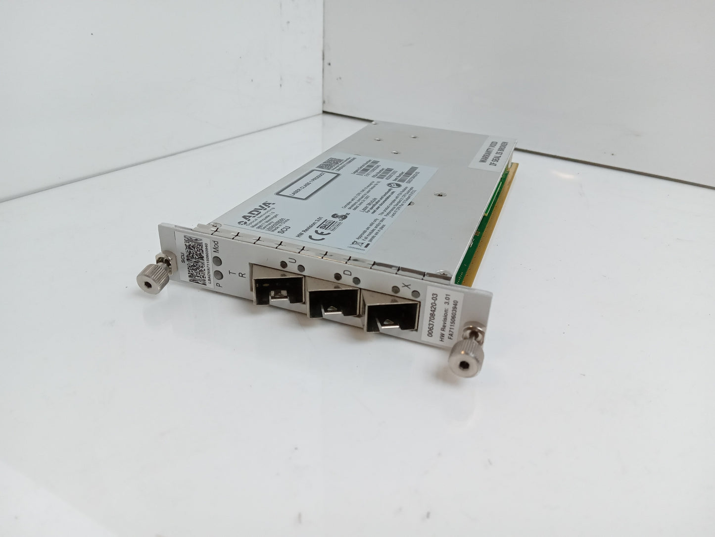 ADVA Optical Shelf Control Unit SCU 0063708420-03