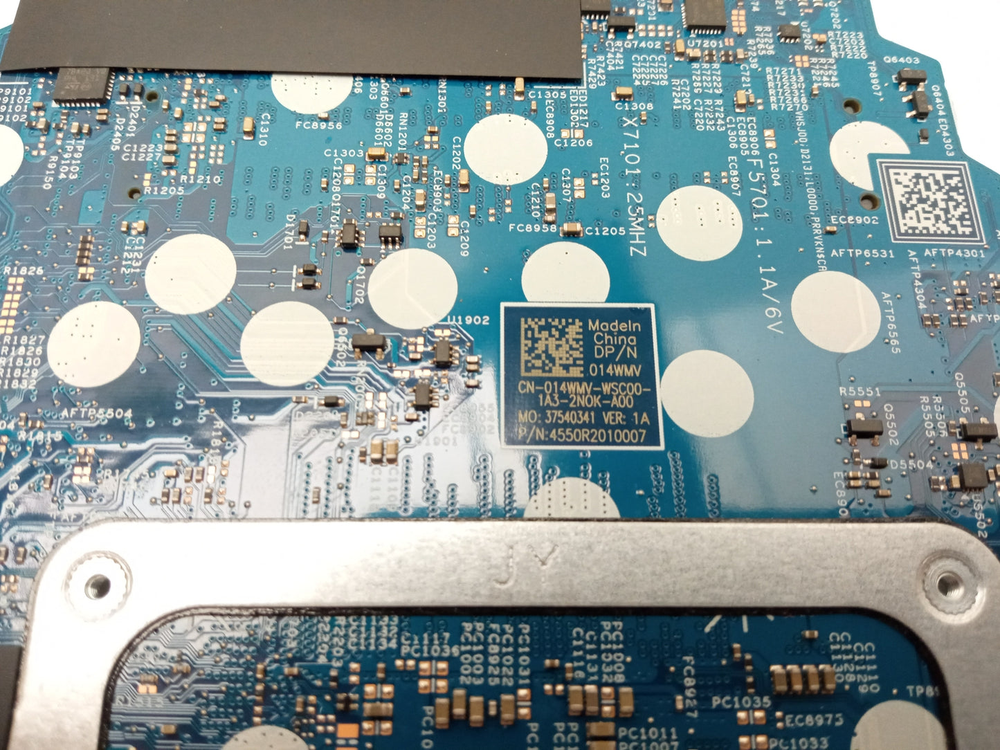 Dell Latitude 3420 Laptop Motherboard i5-1135G7 2.40 GHz CPU DDR4 014WMV 14WMV