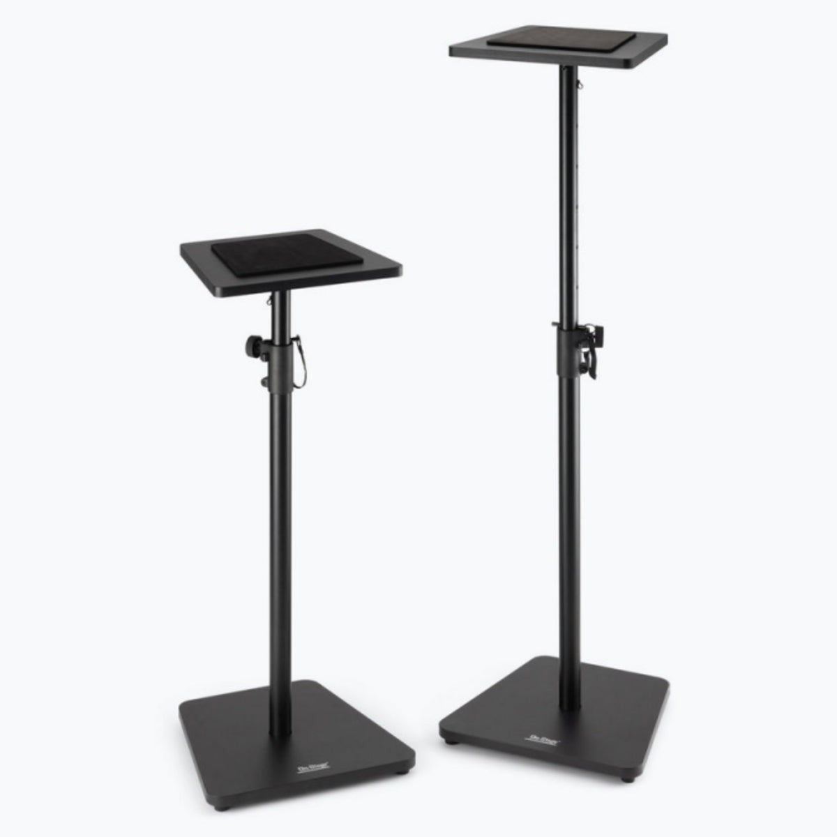 On-Stage SMS7500B Wood Monitor Stands Pair ~ Black