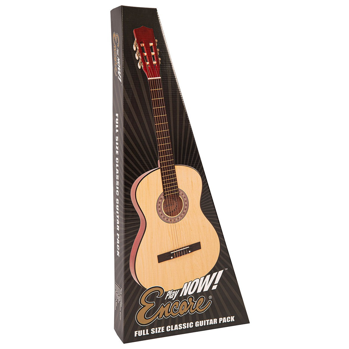 Encore Full Size Classic Guitar Pack ~ Natural