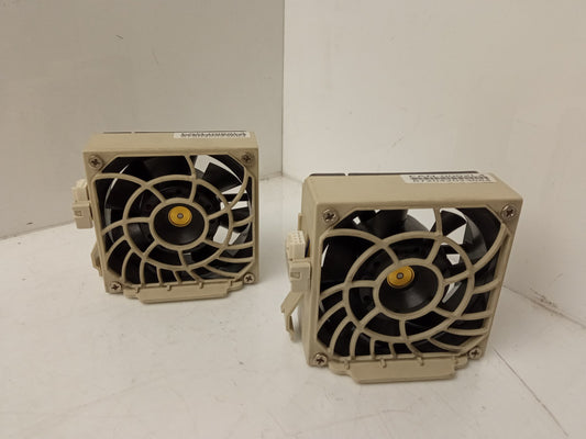 2x SuperMicro Hot-Swappable Server Cooling Fan Module FAN-0062L4