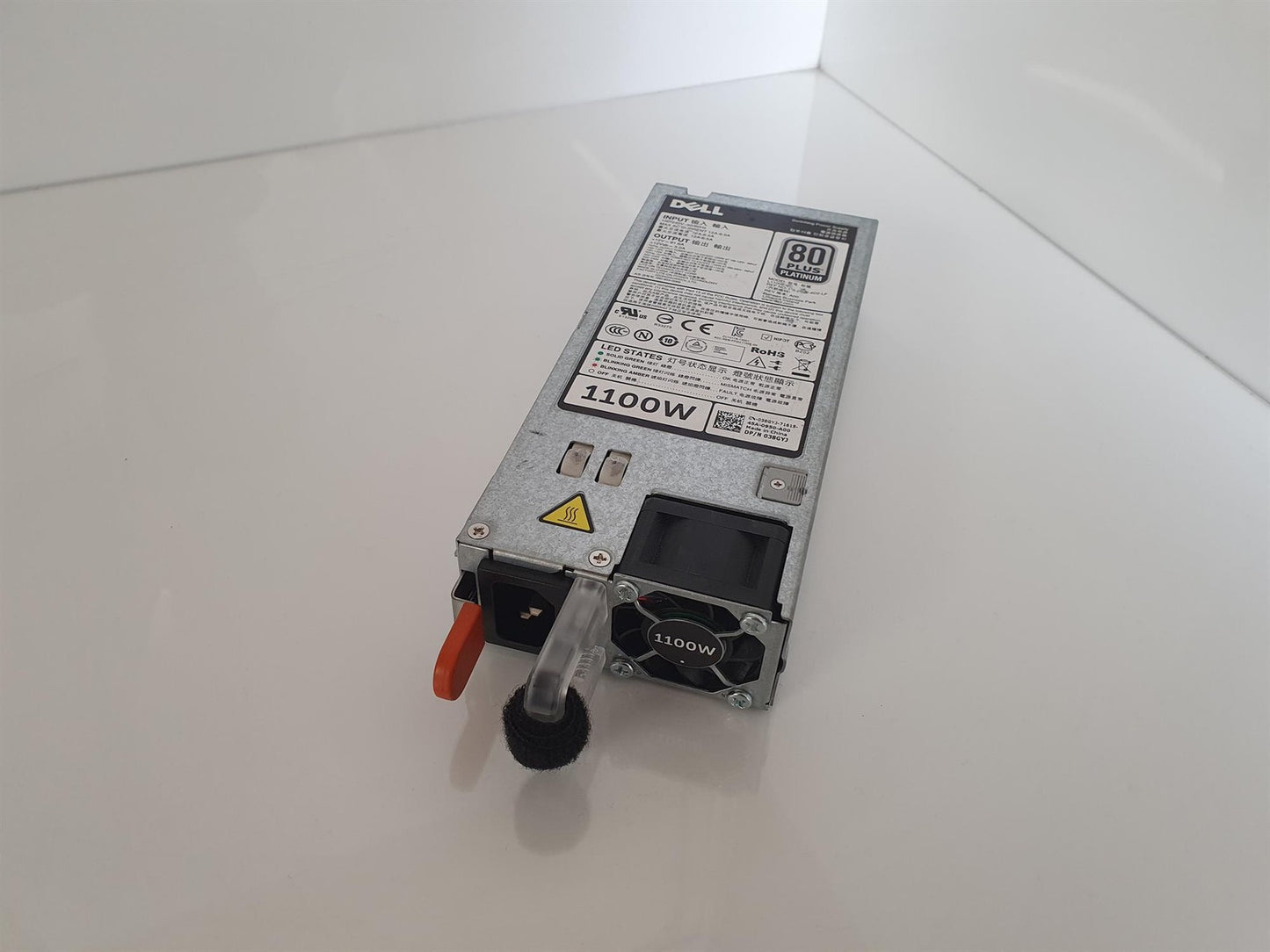 Dell PowerEdge R620 R720 R820 1100W Server Power Supply Unit 038GYJ 38GYJ