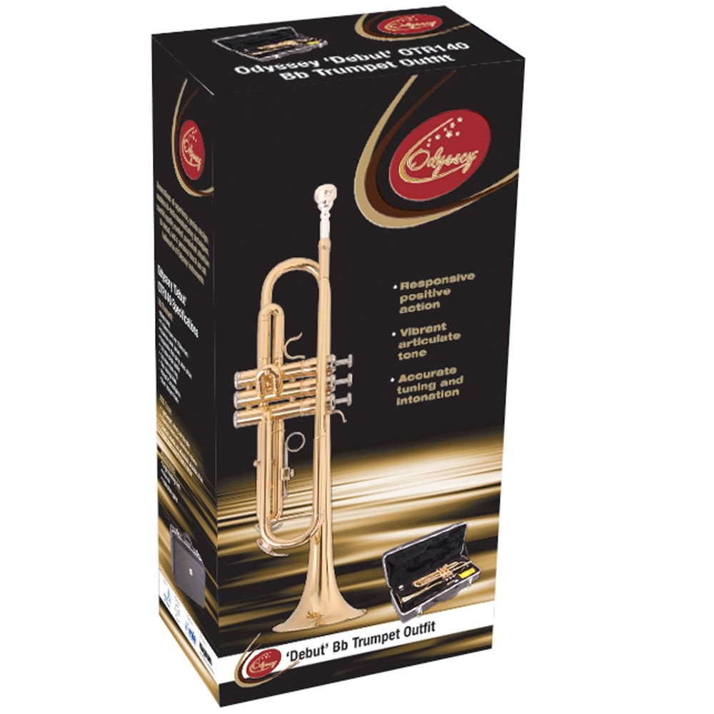 Odyssey Debut 'Bb' Trumpet Outfit - With Case