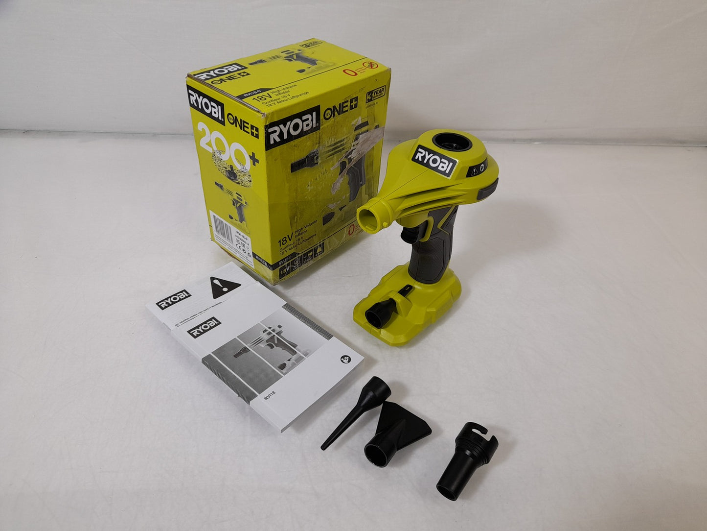 Ryobi ONE+ RVI18-0 18V High Volume Inflator - Tool Only