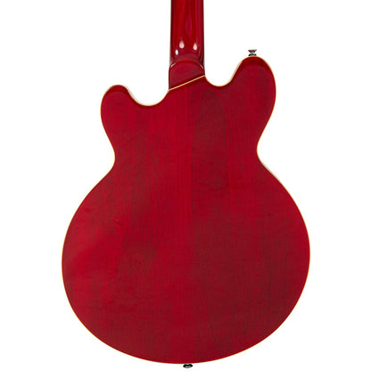 Fret-King Elise Custom Electric Guitar With Vintage Style Vibrato ~ Cherry Red