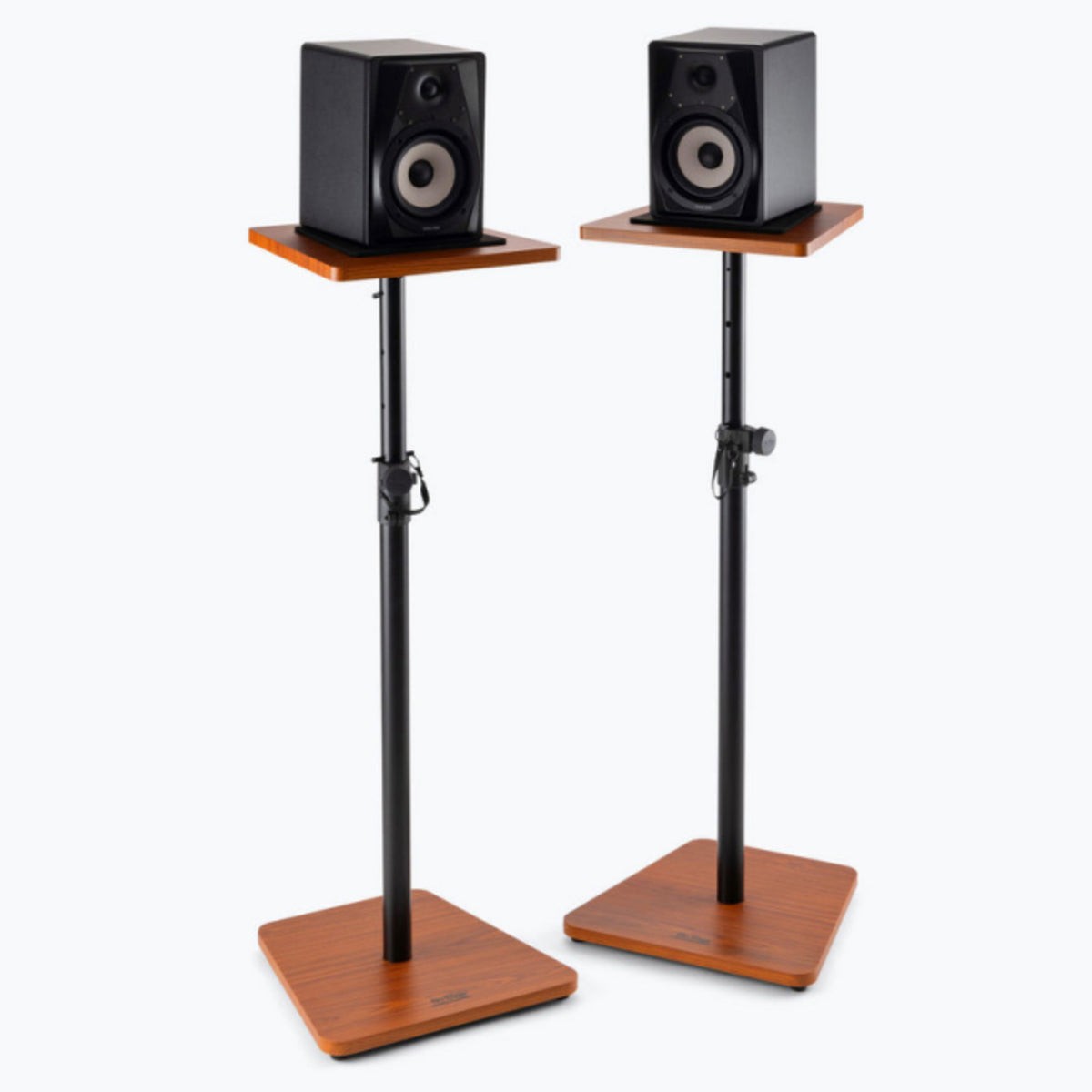 On-Stage SMS7500RB Wood Monitor Stand ~ Pair ~ Rosewood
