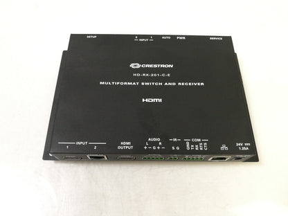 Crestron HD-RX-201 C-E Multi Format Switch & Receiver HD-TX-301 C-E Transmitter