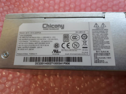 Chicony 220W Server PSU SFX Power Supply Unit D14-220P2A