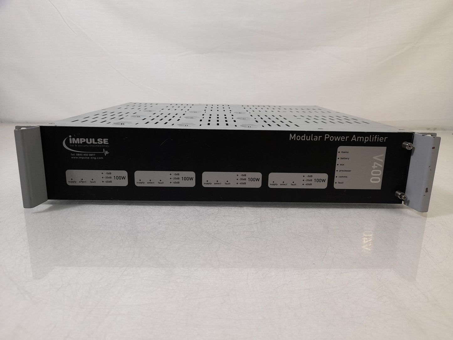 ASL V400 Modular Power Amplifier w/ 3x lSDDC Interface Cards - Spares & Repairs