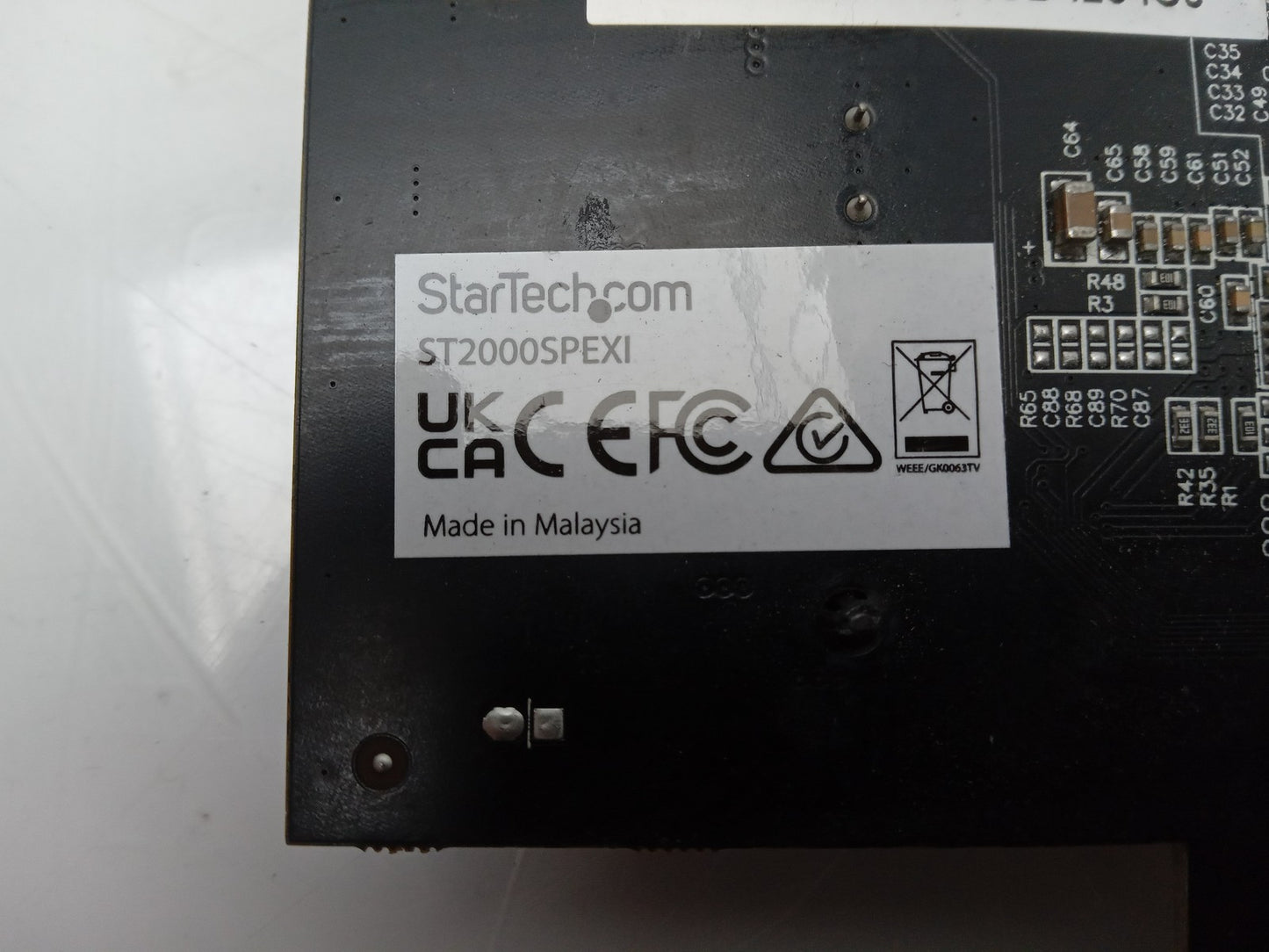 StarTech.com ST2000SPEXI 2 Port RJ-45 10GBase-T Gigabit Network Card