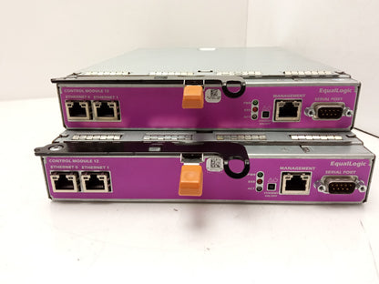 2x Dell Equallogic PS4100 12 Channel Controller Module 0GJ51T GJ51T