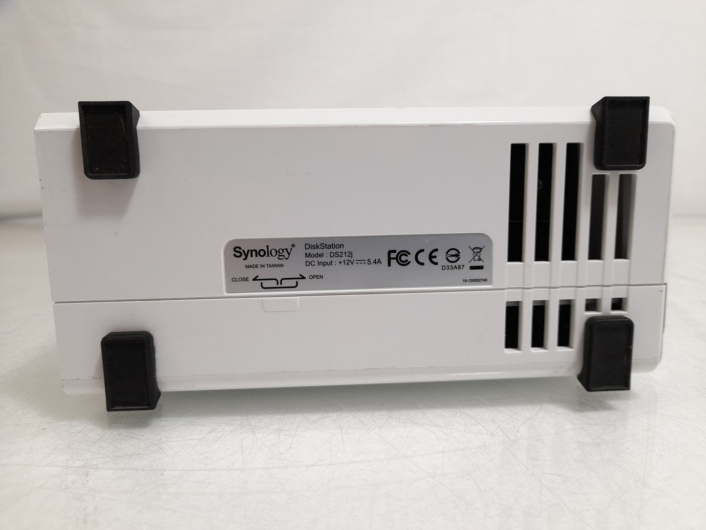 Synology DiskStation DS212j Network Attached Storage With 2 x 1TB HDDs (2TB)