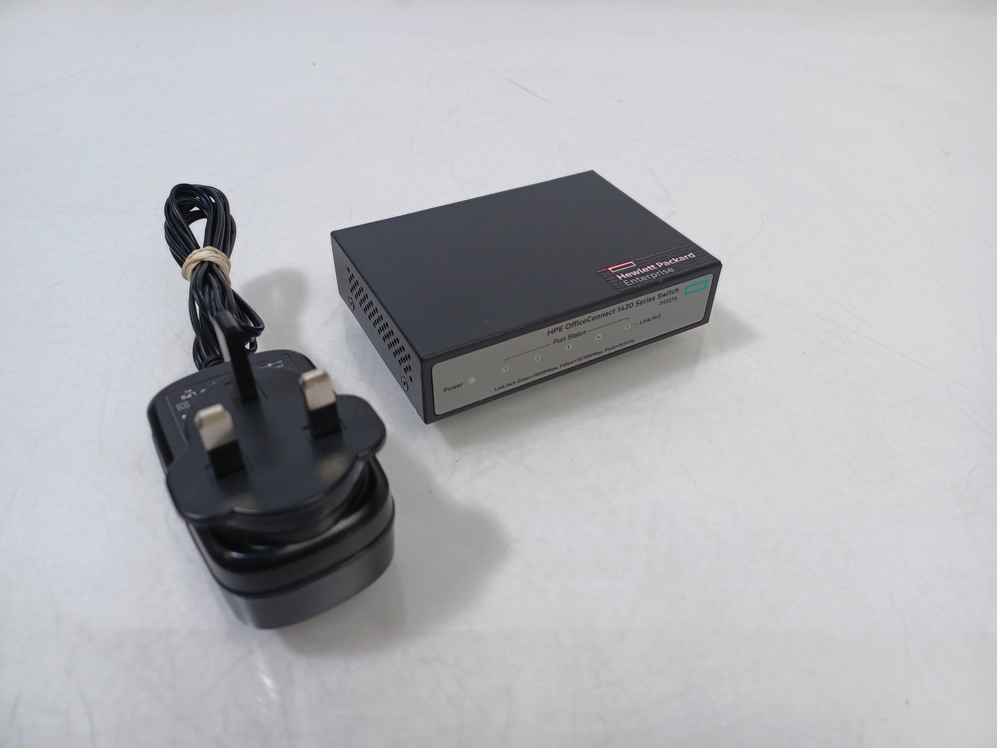 HP OfficeConnect 1420-5G JH327A 5 Port Unmanaged Network Switch - With PSU