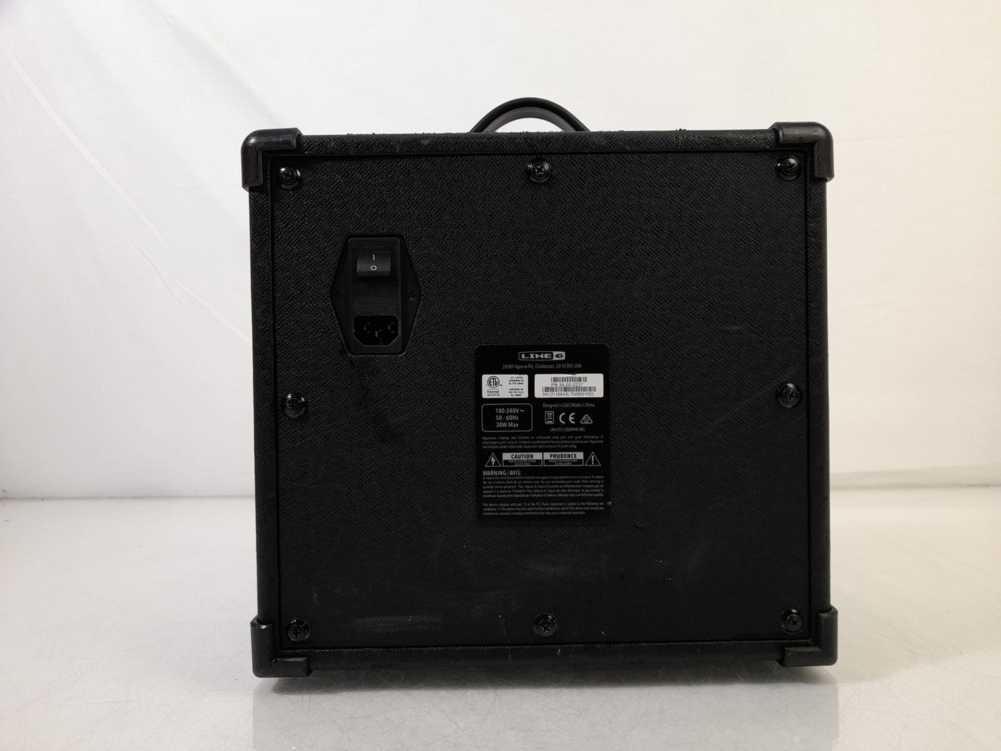 LINE 6 Spider V20 MkII Combo Guitar Amplifier - Missing Preset Dial