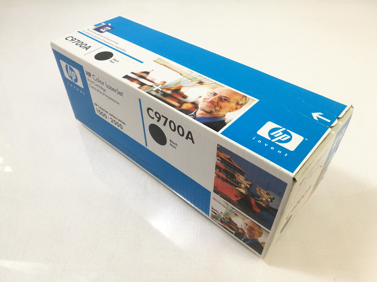 Genuine HP C9700A Black Toner Print Cartridge for LaserJet 1500 2500