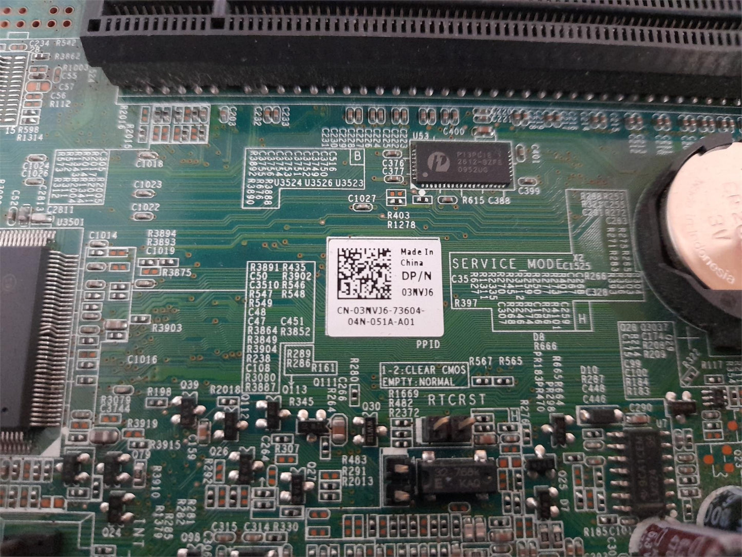 Dell Optiplex 780 Socket LGA775 Motherboard 03NVJ6 3NVJ6