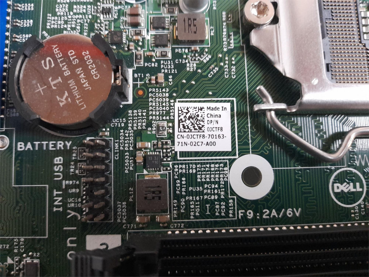 Dell Optiplex 7040 Socket LGA1151 DDR4 Motherboard 0JCTF8 JCTF8