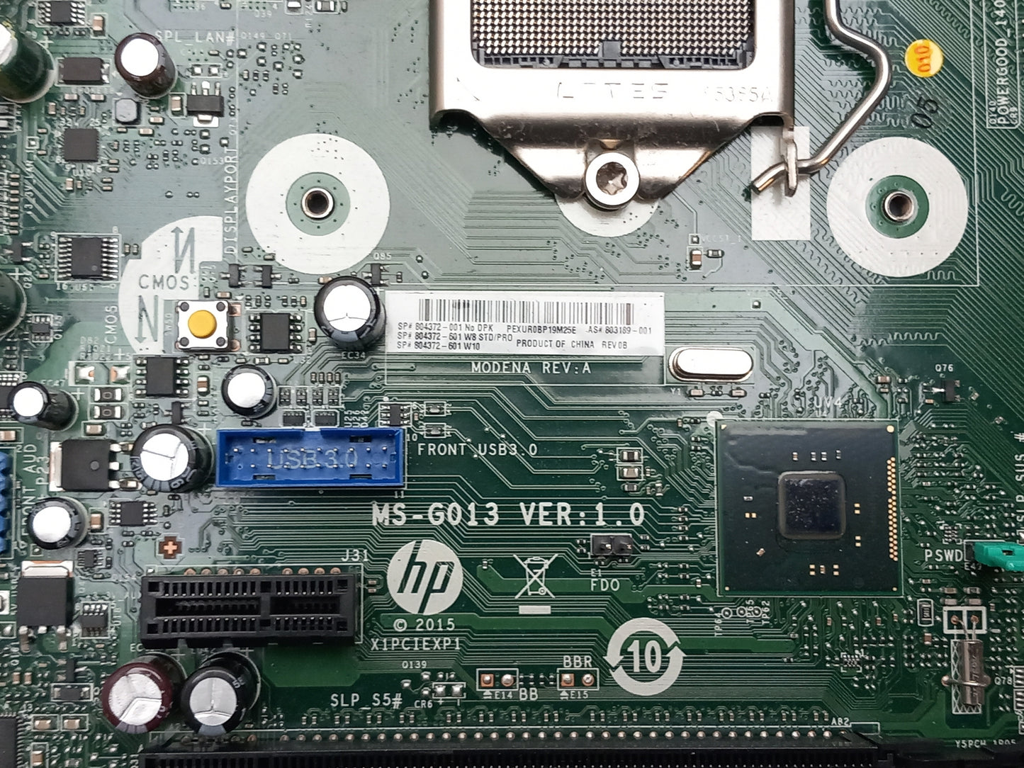 HP ProDesk 400 G2 Socket LGA1150 Motherboard 803189-001 804372-001