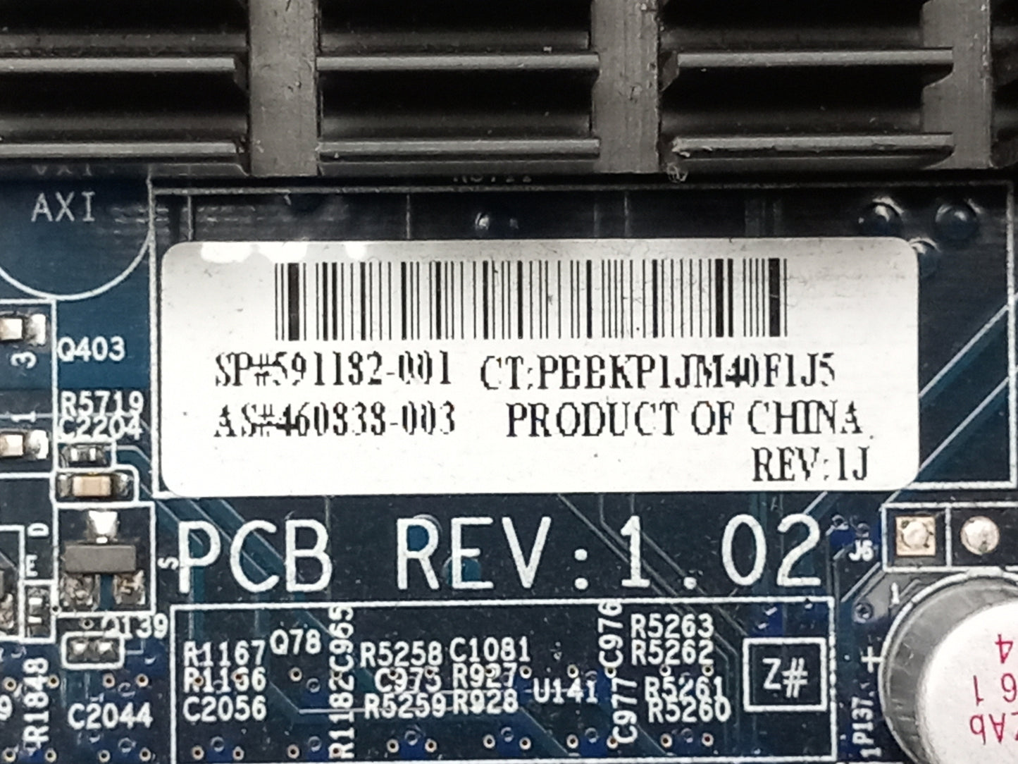 HP Z800 Dual Socket LGA1366 DDR3 Workstation Motherboard 591132-001