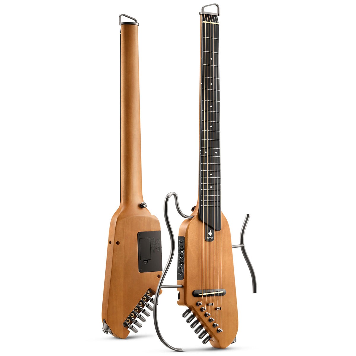 Donner HUSH-I Acoustic Electric Travel Portable Guitar ~ Maple