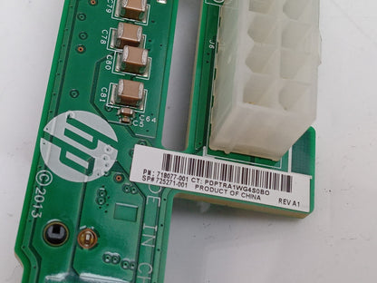 HP Proliant DL320E G8 4 Slot 2.5" HDD Bay Backplane 718077-001 725271-001