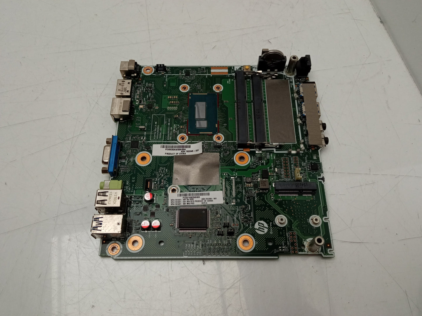 HP 290 G1 Mini PC Motherboard With i3-4030U 1.90 GHz DDR3 791299-001