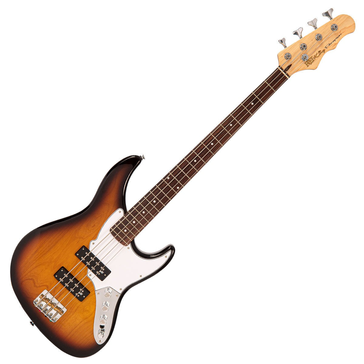 Fret-King Perception Custom Bass Guitar ~ Original Classic Burst