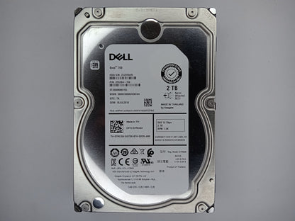 Dell 07RCGV 7RCGV ST2000NM0155 2TB 3.5 in LFF 128MB 7200 RPM SAS Hard Drive HDD
