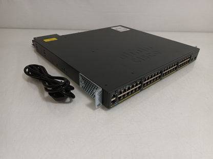 Cisco Catalyst WS-C2960XR-48FPD-I V05 48 Port PoE+ Gigabit Ethernet Switch