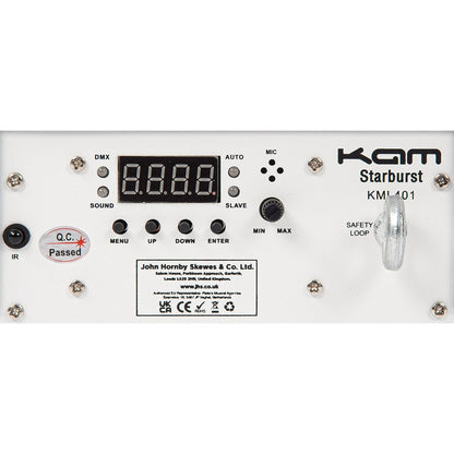 KAM Stratosphere Ghost Starburst - White