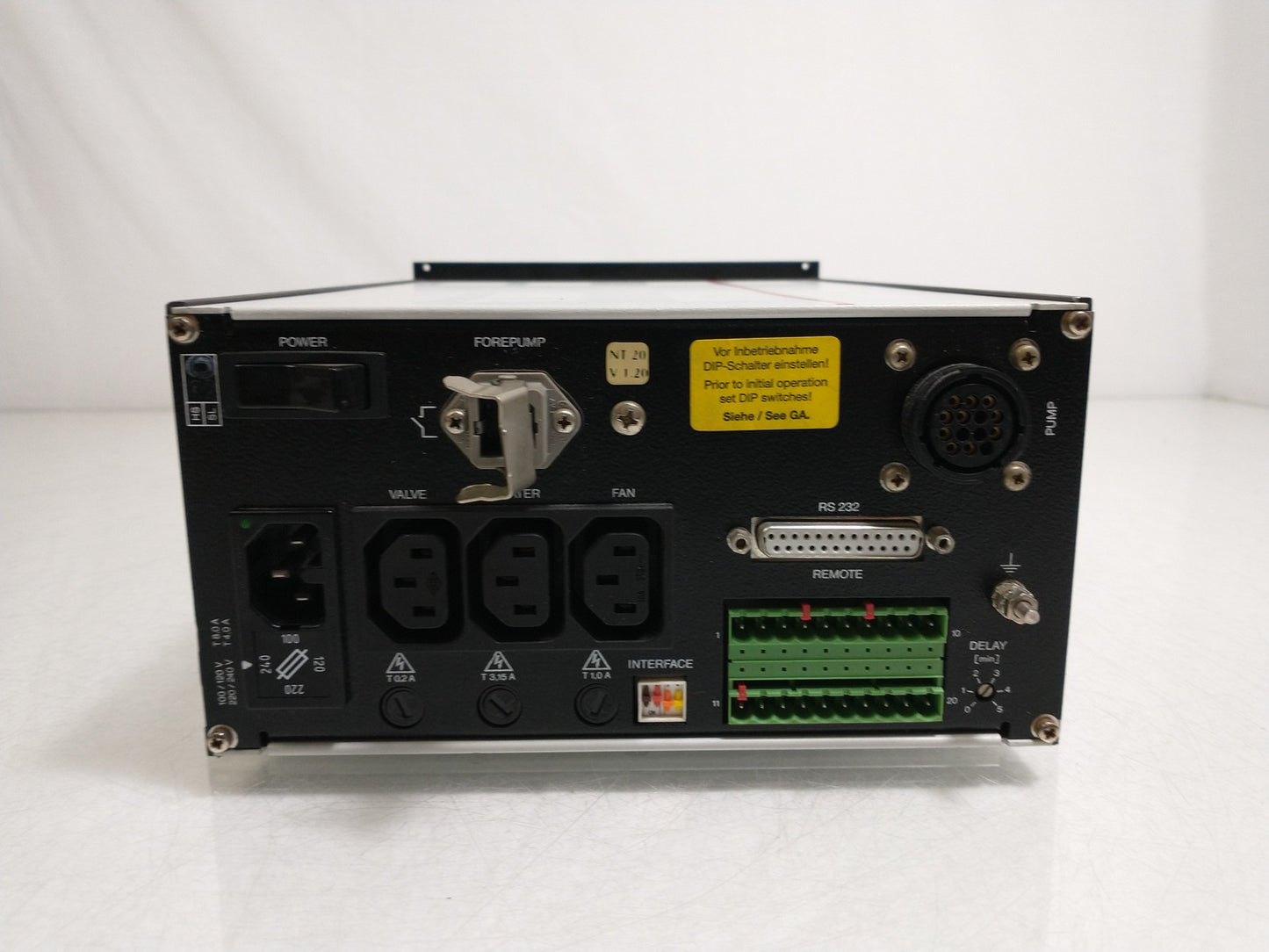 Leybold TurboTronik NT 20 Electronic Pump Controller - Tested To Power On