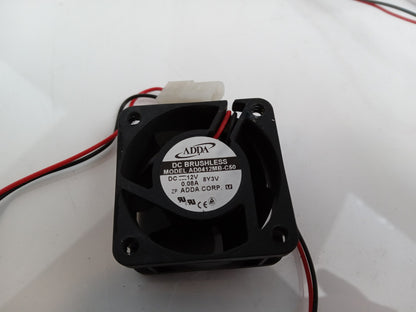 3x ADDA 2 Pin 12V 0.08A 2 Pin 40mm Case Cooling Fan AD0412MB-C50