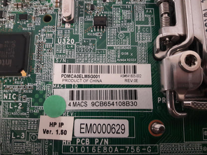 HP ML350e Gen8 Socket LGA1356 DDR3 Motherboard With I/O Shield 641805-002