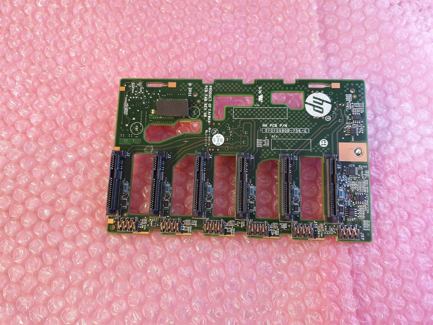 HP ML350 G8 6-Port HDD Backplane Board 638929-001 667278-001