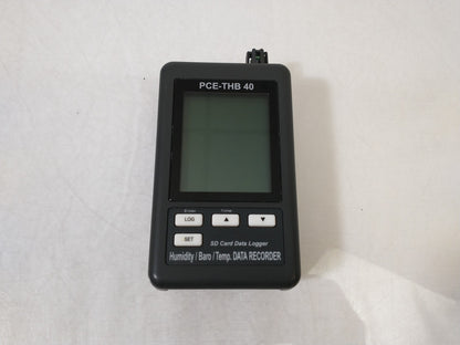 PCE-THB 40 Thermo Hygrometer Barometer SD Card Data Logger