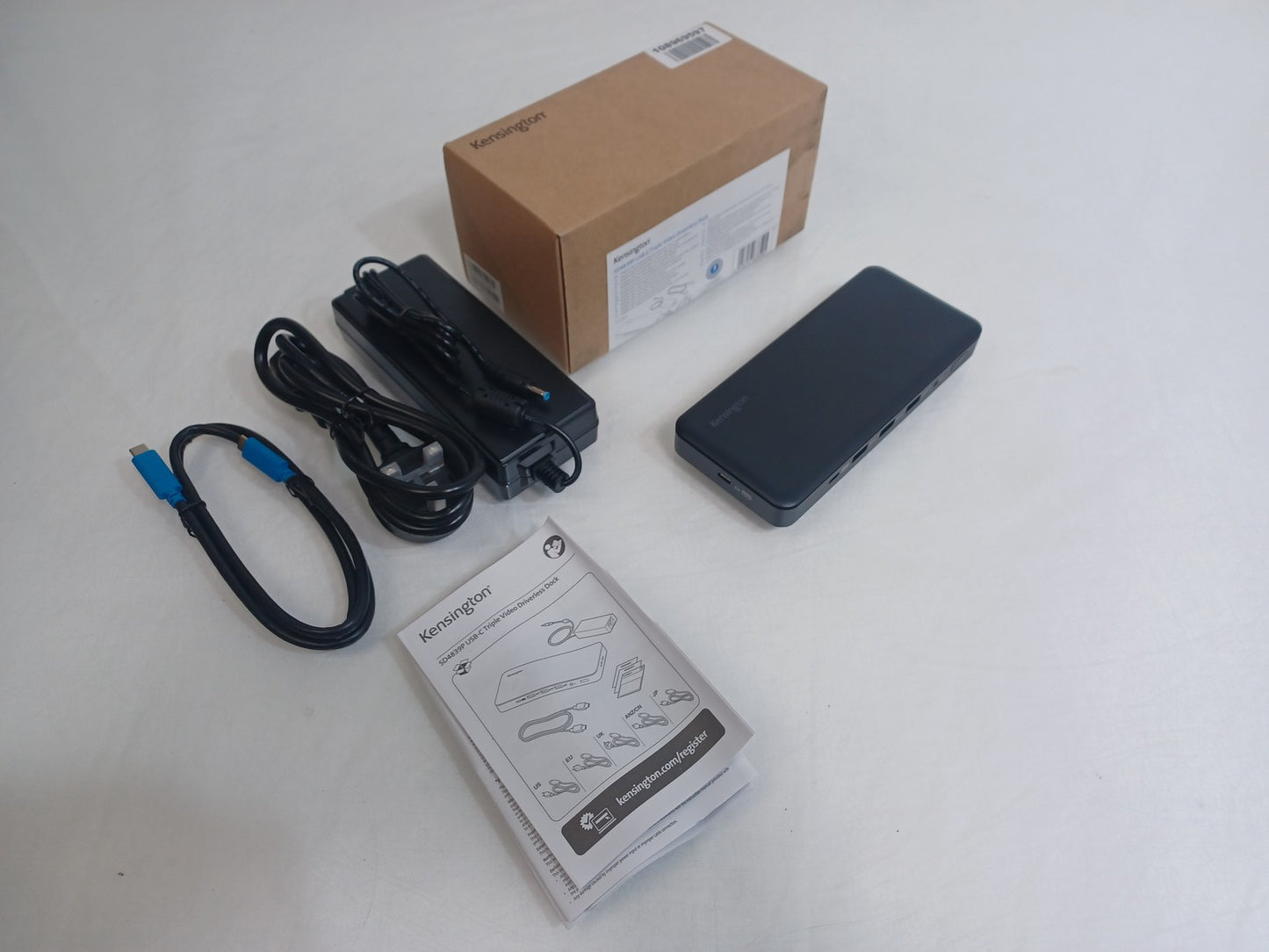 Kensington SD4839P Triple Video Dock USB-C 3.2 Gen 2 1x HDMI 2x DP LAN