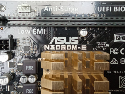 ASUS N3050M-E Intel Celeron N3050 DDR3 MicroATX Motherboard With I/O Shield