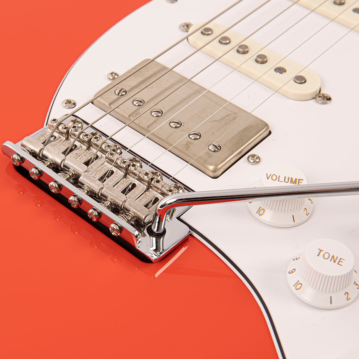 Fret-King Corona Classic Electric Guitar ~ Firenza Red