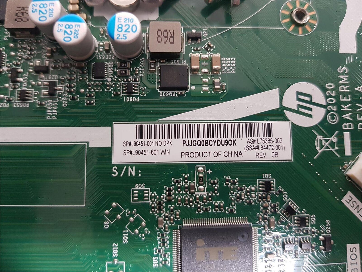 HP M01 S01 Socket LGA1200 DDR4 Motherboard L75365-002 L90451-001