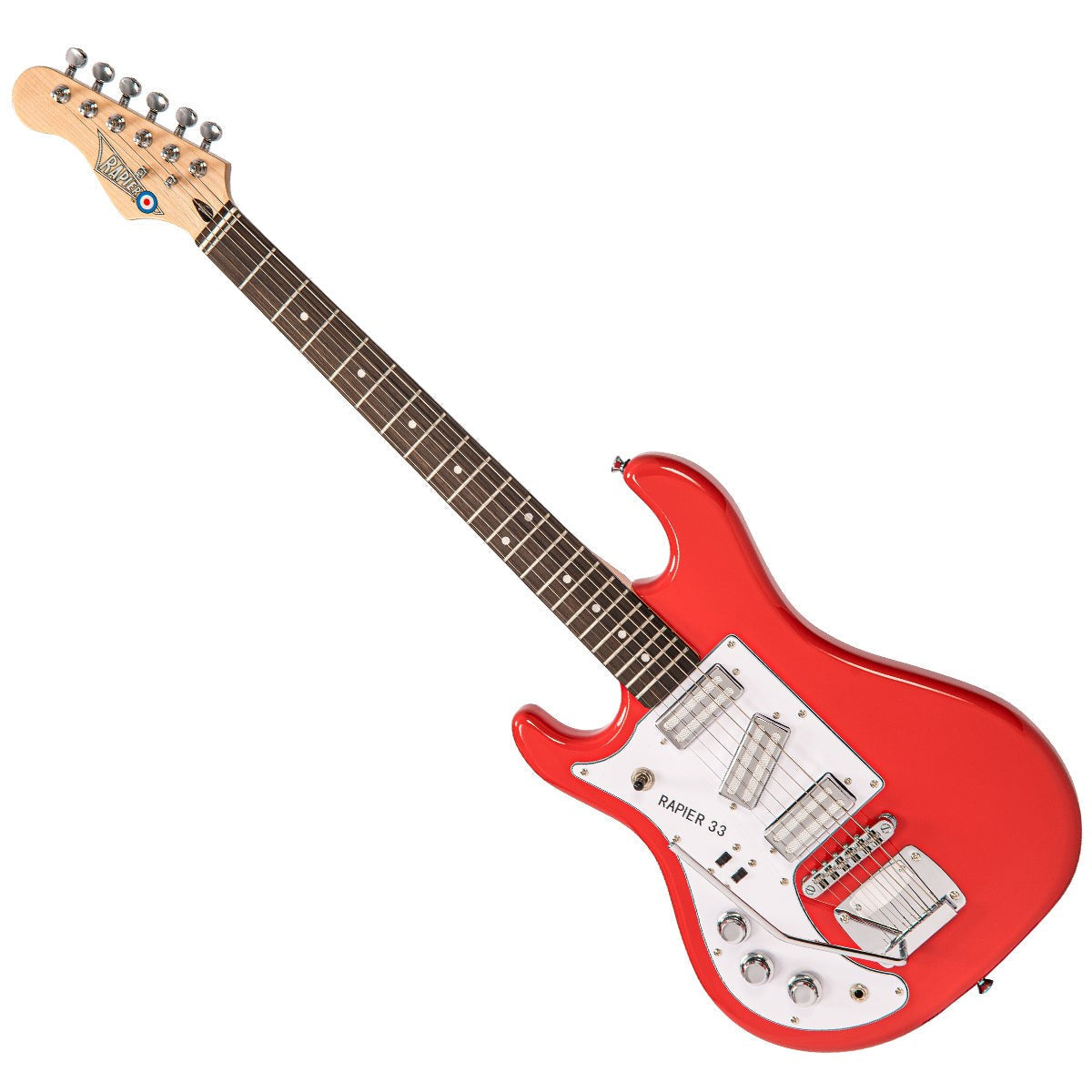 Rapier 33 Left Hand Electric Guitar ~ Fiesta Red